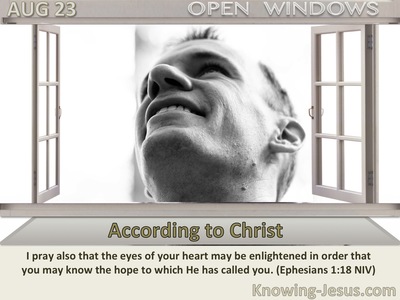 According to Christ
